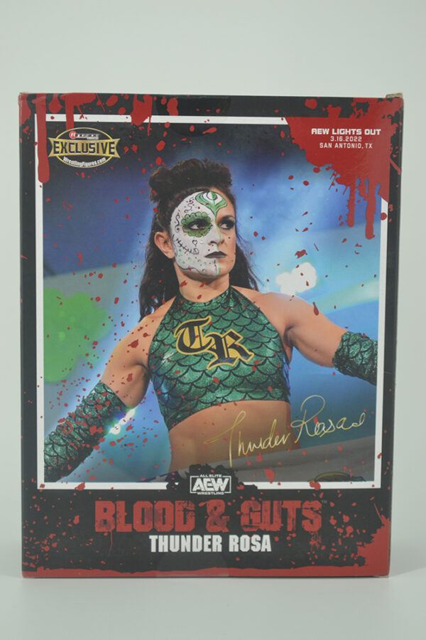 Autographed Thunder Rosa Blood & Guts - Image 3