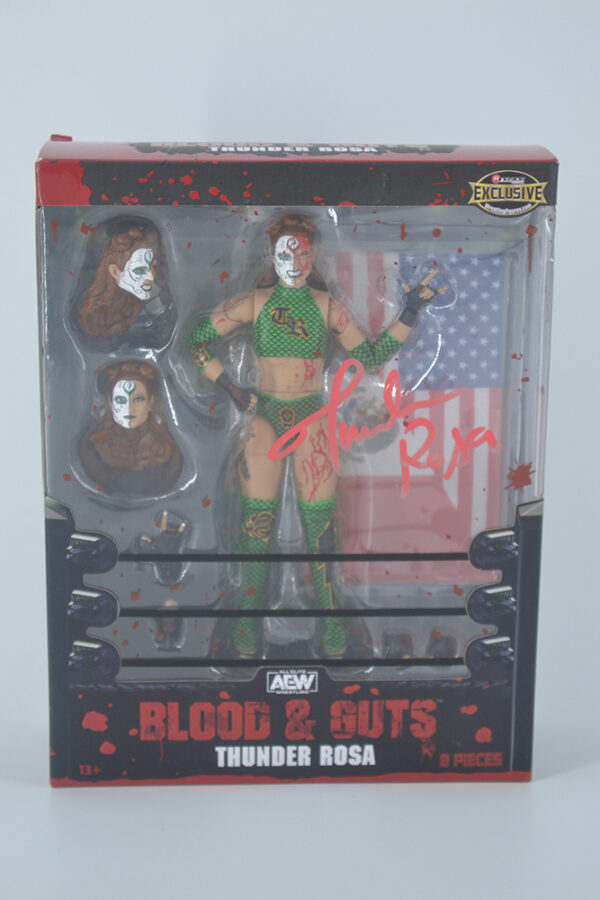 Autographed Thunder Rosa Blood & Guts