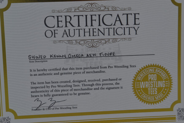 Autographed Kenny Omega AEW Unmatched - Image 4