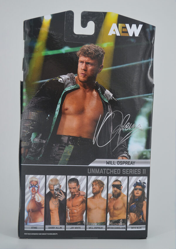 Autographed Will Osprey AEW Unrivaled - Image 2
