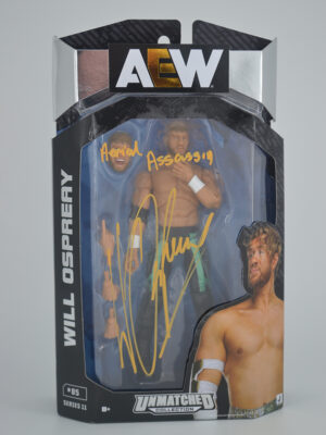 Autographed Will Osprey AEW Unrivaled