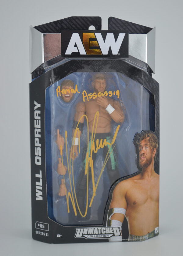 Autographed Will Osprey AEW Unrivaled
