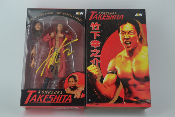 Autographed Takashita w/sleeve and box - Image 4