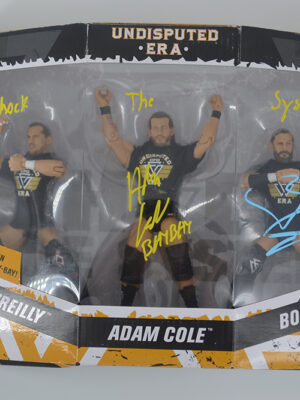 Autographs on an Undisputed Era w/O'Reilly, Cole and Fish
