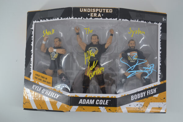 Autographs on an Undisputed Era w/O'Reilly, Cole and Fish