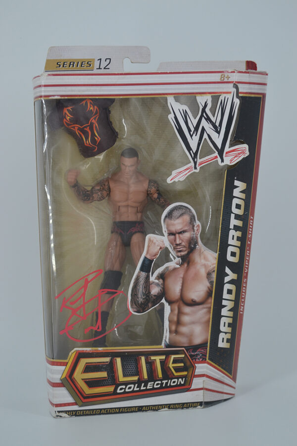 Autographed WWE Series 12 Elite Randy Orton