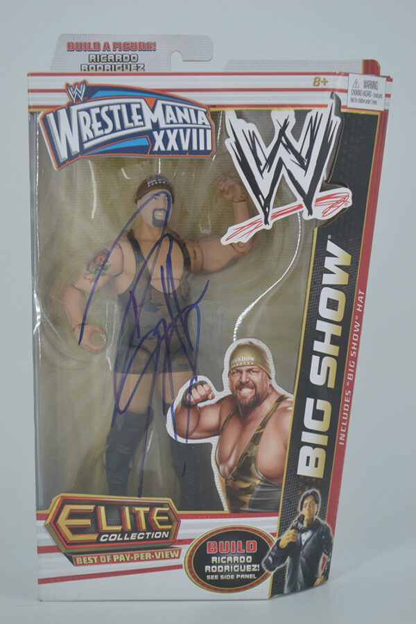 Autographed WWE PPV WrestleMania XXVIII, The Big Show