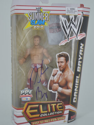 Autographed WWE PPV Toys R Us Summer Slam 2010 Daniel Bryan