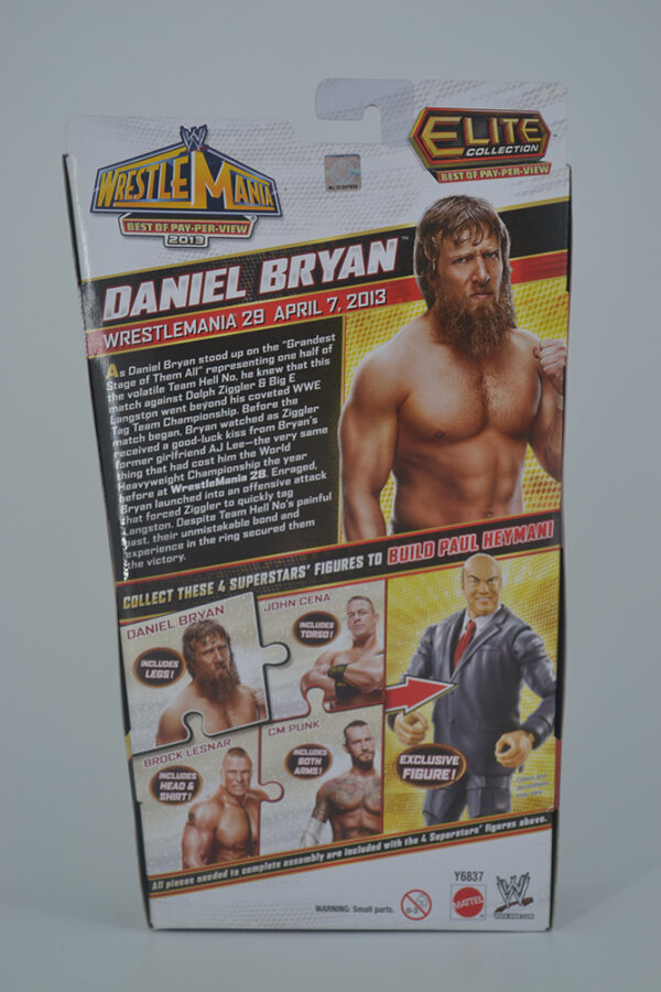 Autographed WWE PPV Toys R Us WrestleMania Daniel Bryan - Image 2