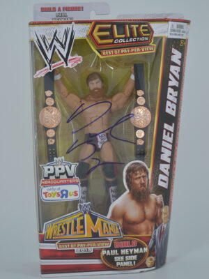 Autographed WWE PPV Toys R Us WrestleMania Daniel Bryan