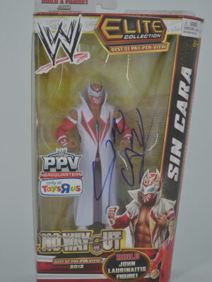 Autographed WWE PPV Toys R Us No Way Out Sin Cara