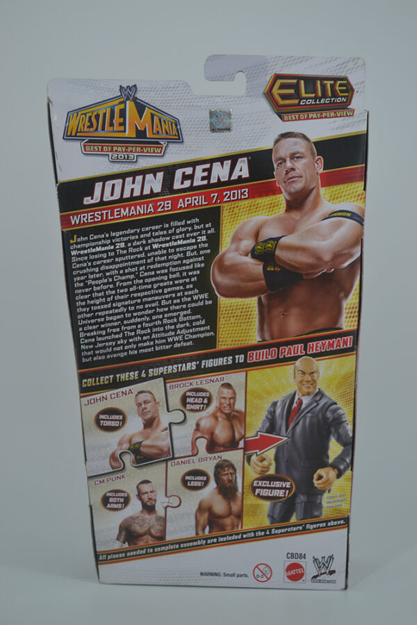 Autographed WWE PPV Toys R Us WrestleMania John Cena - Image 2