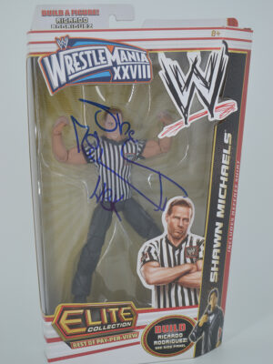 Autographed WWE PPV WrestleMania XXVIII Shawn Michaels