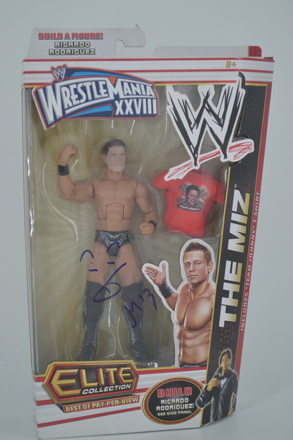 Autographed WWE PPV WrestleMania XXVIII, The Miz