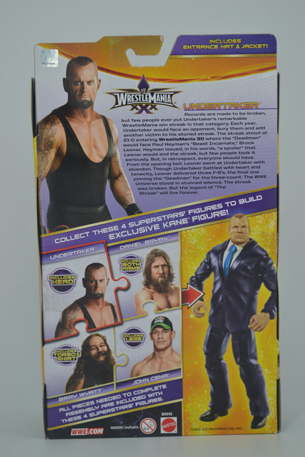 Autographed WWE PPV Toys R Us Undertaker - Image 2