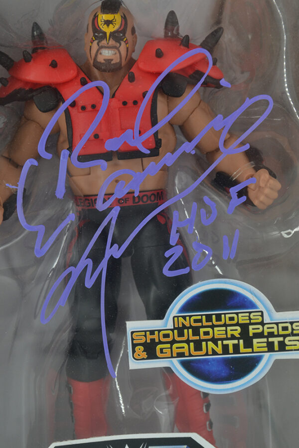 Autographed WWE Elite Flashback, Animal - Image 2