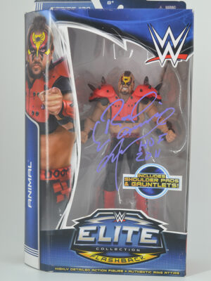 Autographed WWE Elite Flashback, Animal