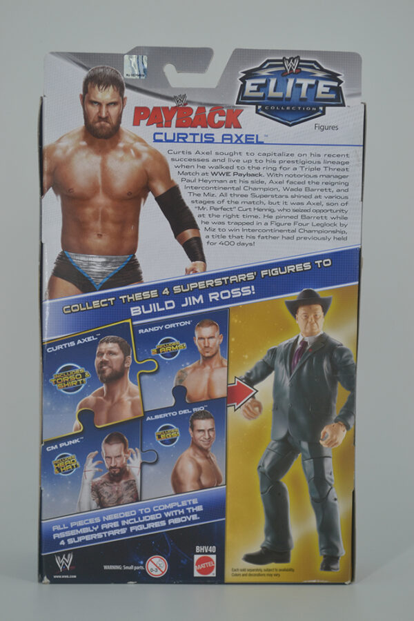 Autographed WWE Elite Curtis Axel - Image 2