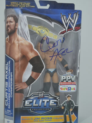 Autographed WWE Elite Curtis Axel