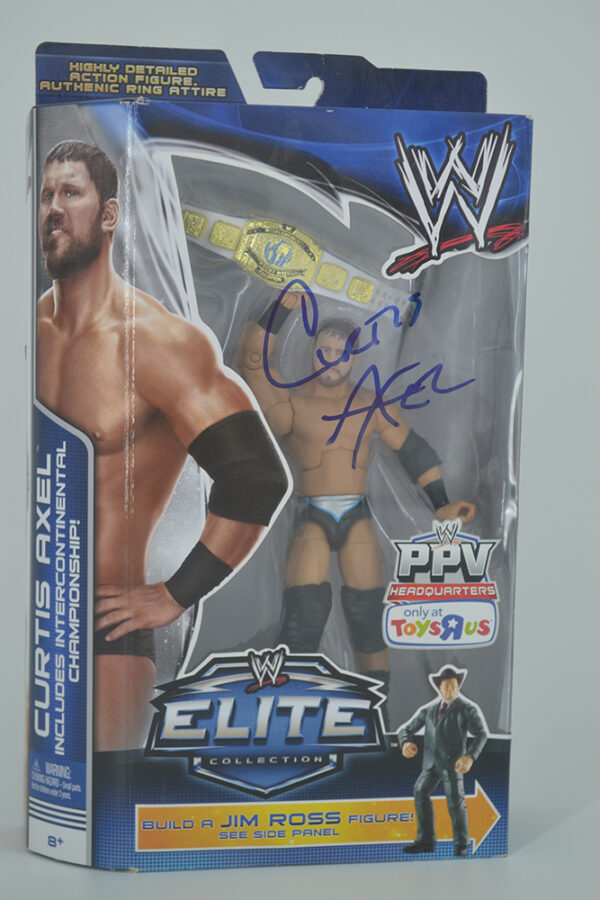 Autographed WWE Elite Curtis Axel