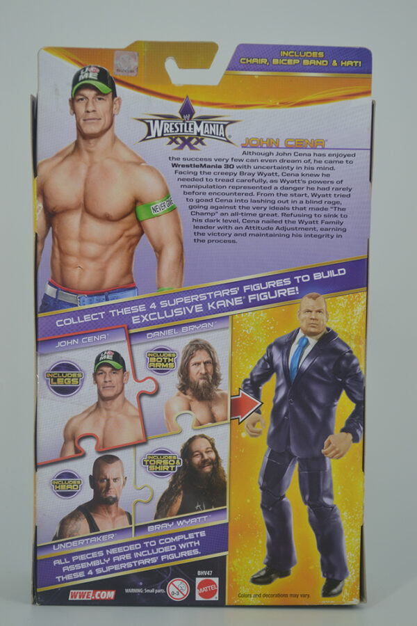 Autographed WWE PPV WrestleMania XXX, John Cena - Image 2
