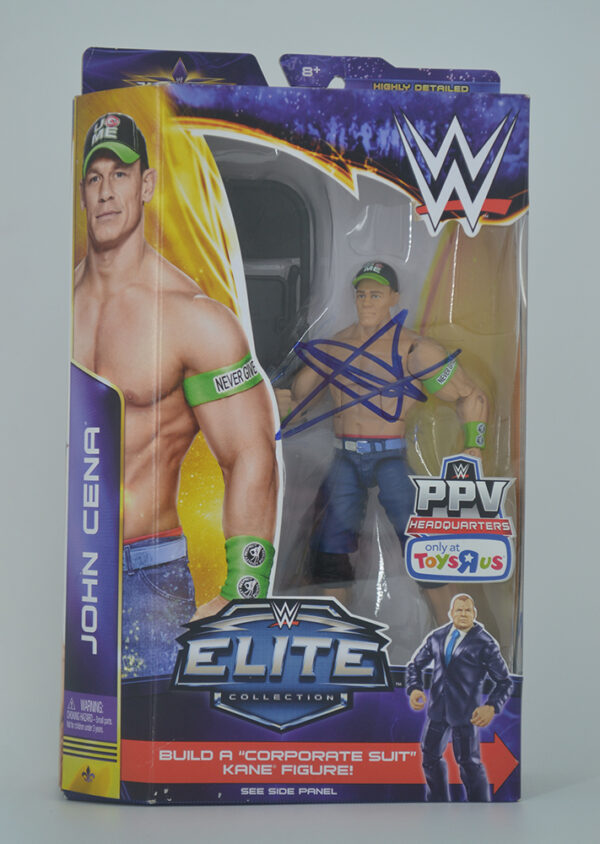 Autographed WWE PPV WrestleMania XXX, John Cena