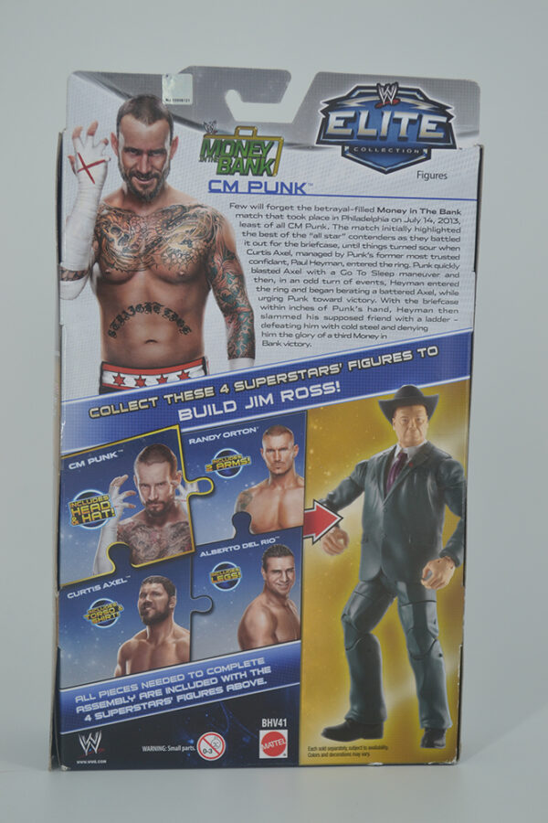 Autographed WWE PPV Toys R Us CM Punk - Image 2