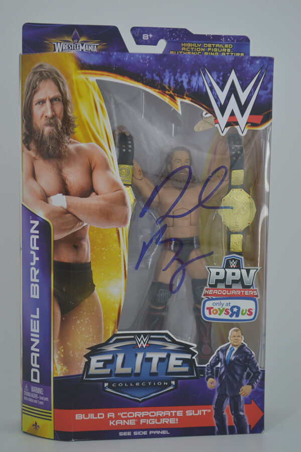 Autographed WWE PPV WrestleMania XXX, Daniel Bryan