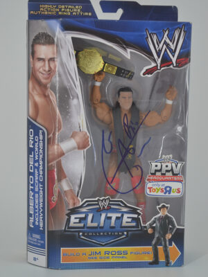 Autographed WWE Elite Alberto Del Rio