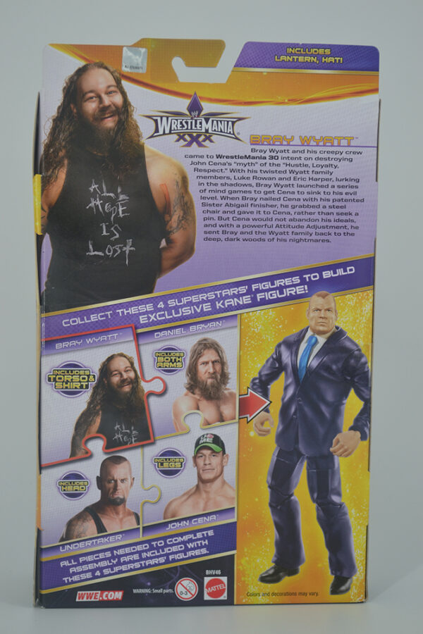 Autographed WWE PPV WrestleMania XXX, Bray Wyatt - Image 2