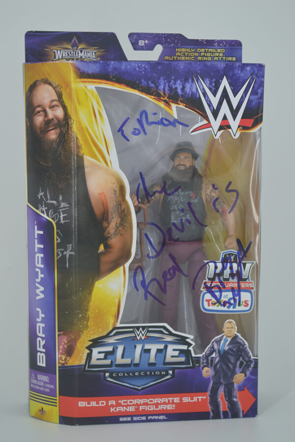 Autographed WWE PPV WrestleMania XXX, Bray Wyatt