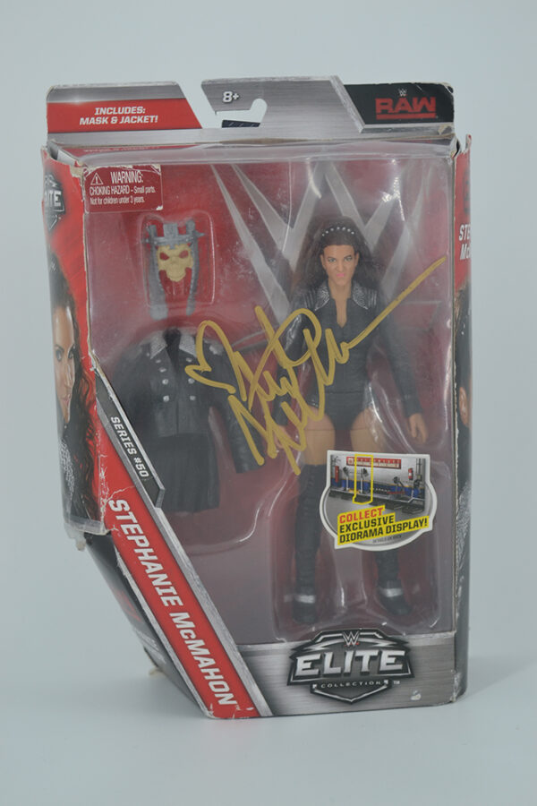 Autographed WWE RAW Stephanie McMahon
