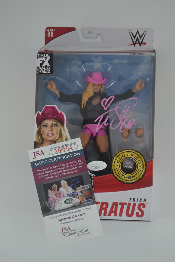 Autographed WWE Series 88, Elite, Trish Stratus - Image 2