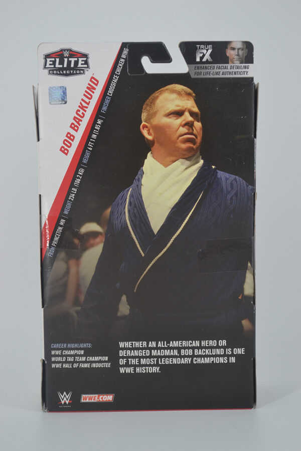 Autographed WWE Elite True FX Bob Backlund - Image 2