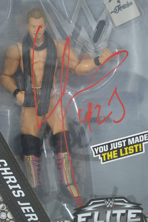 Autographed WWE Elite Chris Jericho - Image 2
