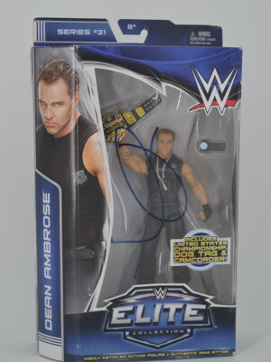 Autographed WWE Elite Series #31 Dean Ambrose
