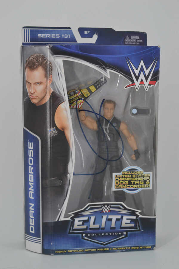 Autographed WWE Elite Series #31 Dean Ambrose