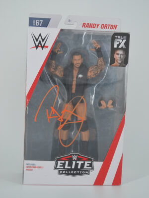 Autographed WWE Elite True FX Series 67, Randy Orton