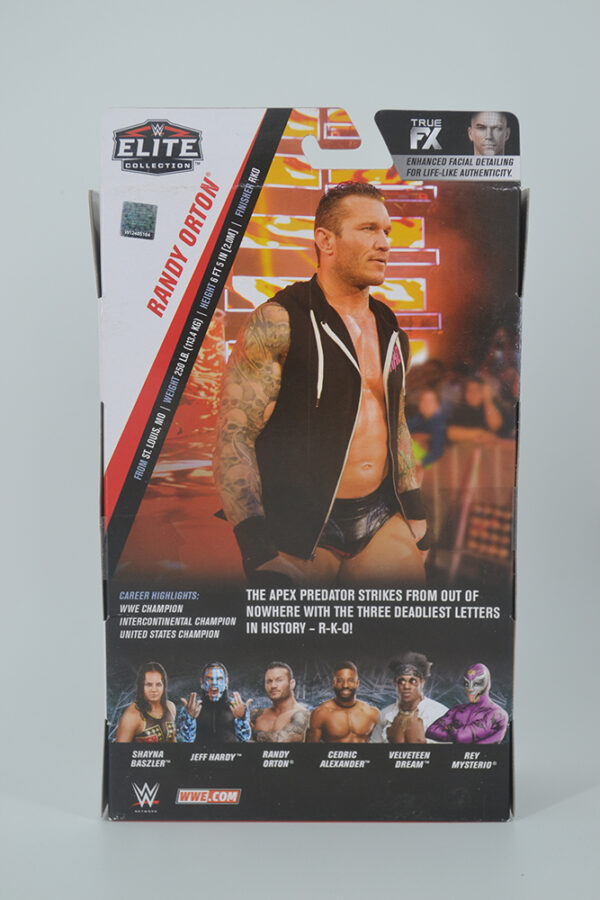 Autographed WWE Elite True FX Series 67, Randy Orton - Image 3