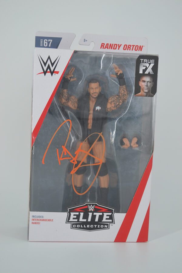 Autographed WWE Elite True FX Series 67, Randy Orton