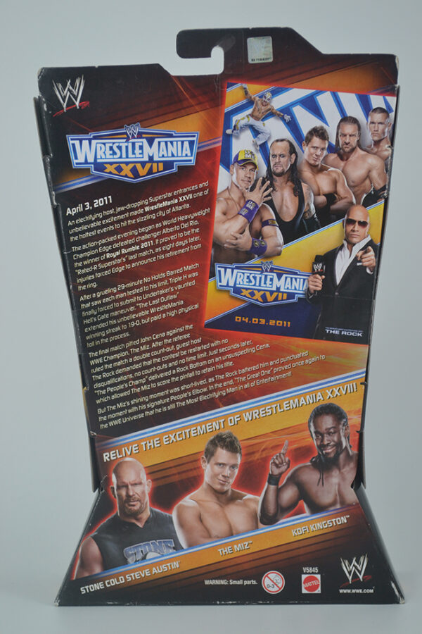 Autographed WWE Toys R Us WrestleMania XXVII Undertaker - Image 2