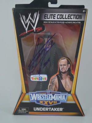 Autographed WWE Toys R Us WrestleMania XXVII Undertaker