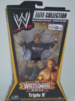 Autographed WWE Toys R Us WrestleMania XXVI, Triple H