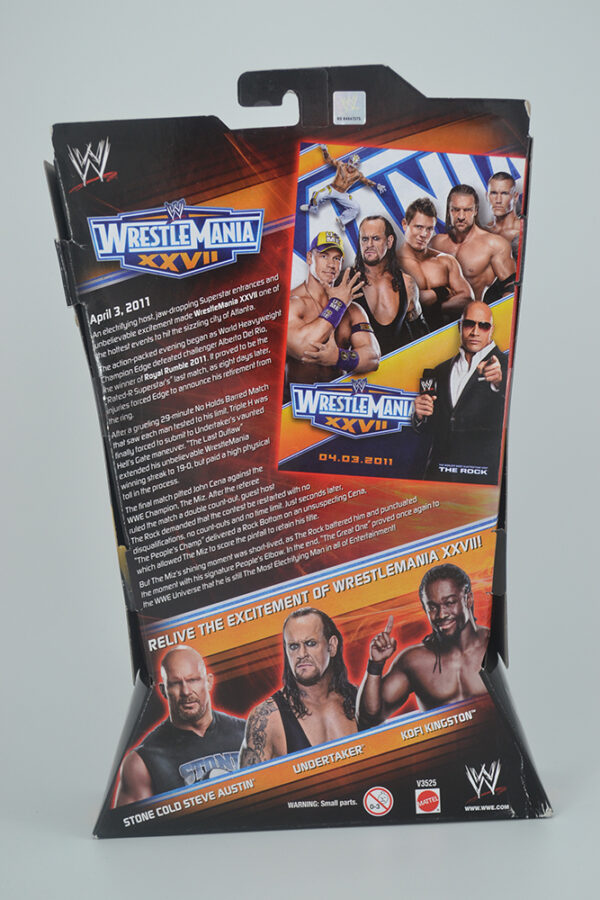 Autographed WWE Toys R Us WrestleMania XXVII The Miz - Image 2