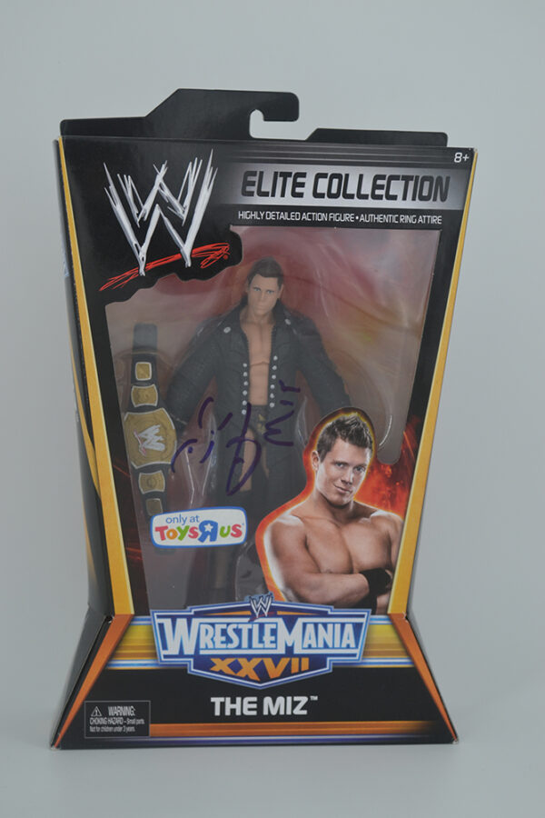 Autographed WWE Toys R Us WrestleMania XXVII The Miz
