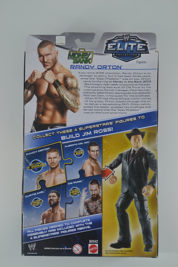 Autographed WWE Elite, Money Bank, Randy Orton - Image 3