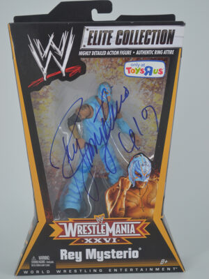 Autographed WWE Toys R Us WrestleMania XXVI, Rey Mysterio