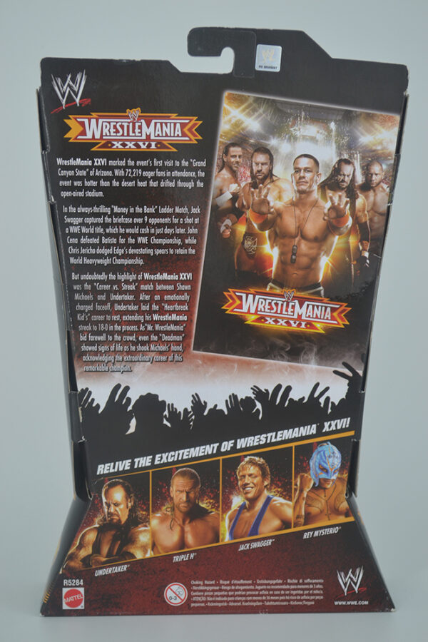 Autographed WWE Toys R Us WrestleMania XXVI, Jack Swagger - Image 2