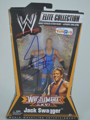 Autographed WWE Toys R Us WrestleMania XXVI, Jack Swagger