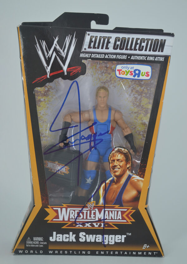 Autographed WWE Toys R Us WrestleMania XXVI, Jack Swagger